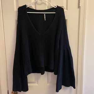 Black Free People sweater, size large, worn once